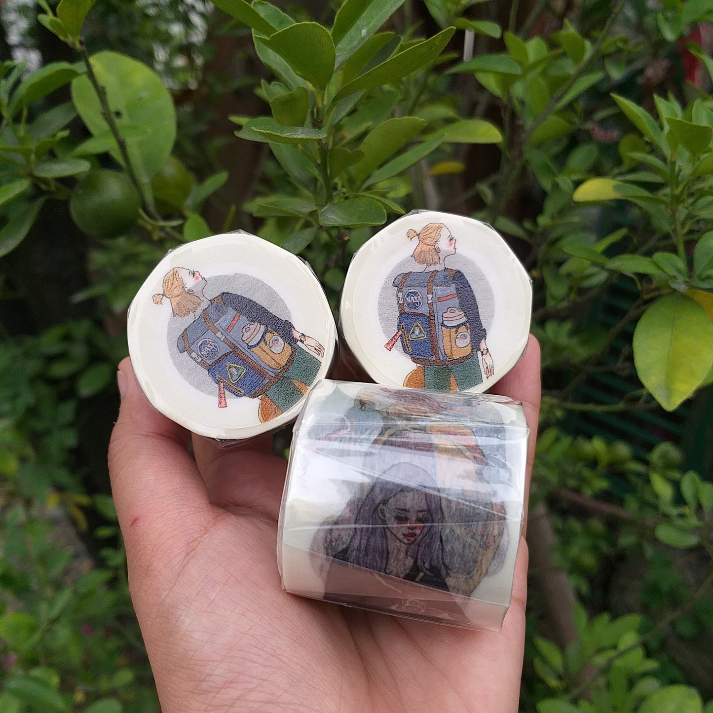 Washi Tape | bon voyage / Faraway journey (4cm)