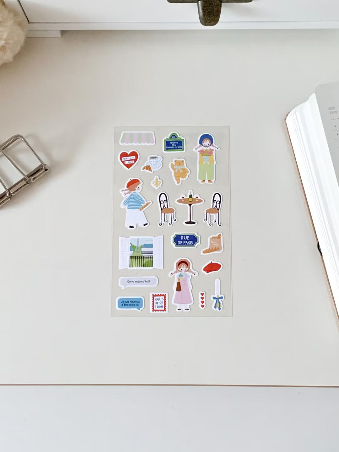 Maison de Summer Stickers | Daily Sticker - A Paris afternoon