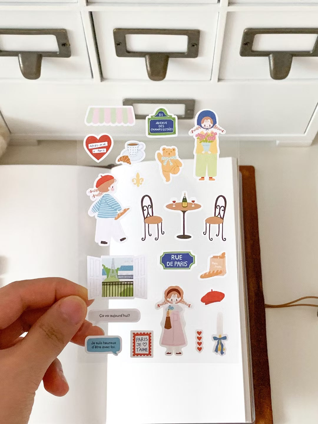 Maison de Summer Stickers | Daily Sticker - A Paris afternoon