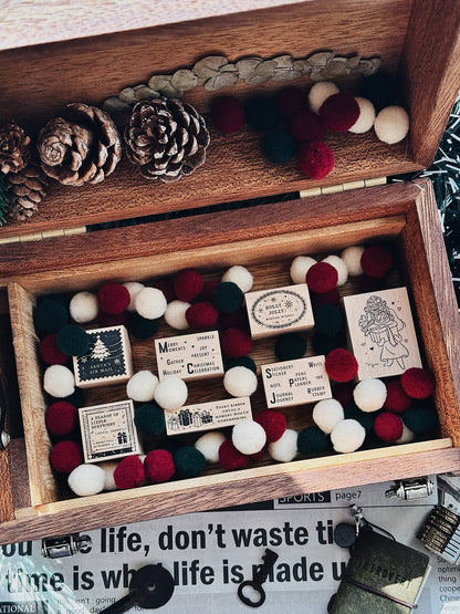 (PRE ORDER) penspapersplanner Stamps | A Series for Festive and Celebration Part 1 (7 designs)