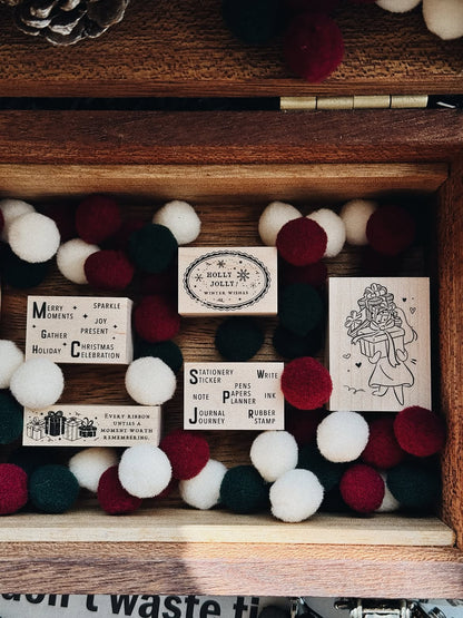 (PRE ORDER) penspapersplanner Stamps | A Series for Festive and Celebration Part 1 (7 designs)