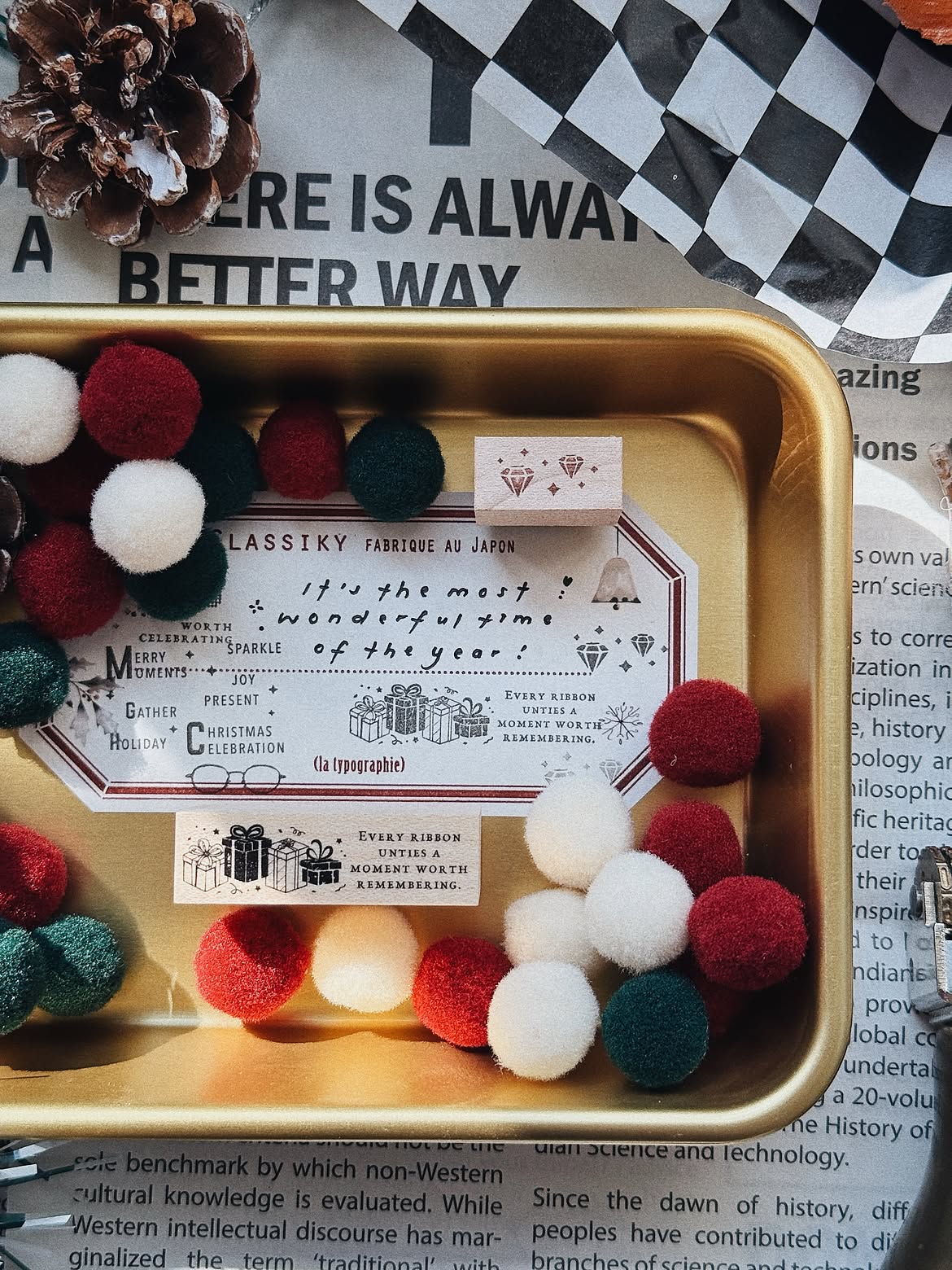 (PRE ORDER) penspapersplanner Stamps | A Series for Festive and Celebration Part 1 (7 designs)