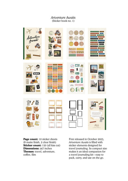 Sticker Book | Artventure Awaits
