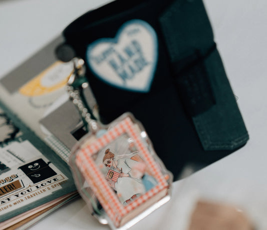 La Dolce Vita Acrylic mirror charm | Journal with Me