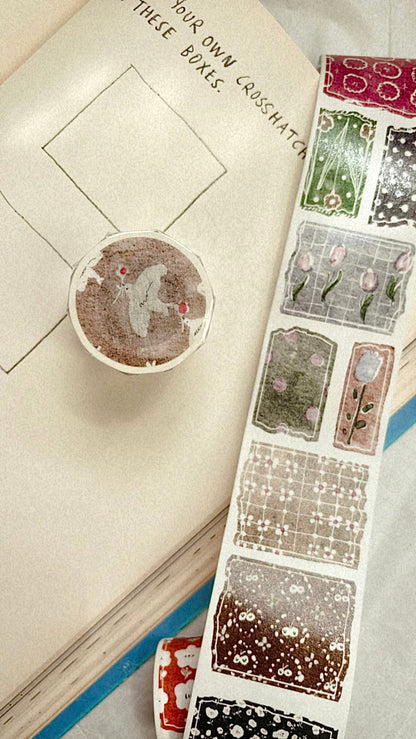 Kiss-cut Washi Tape |  Candy paper (5cm)