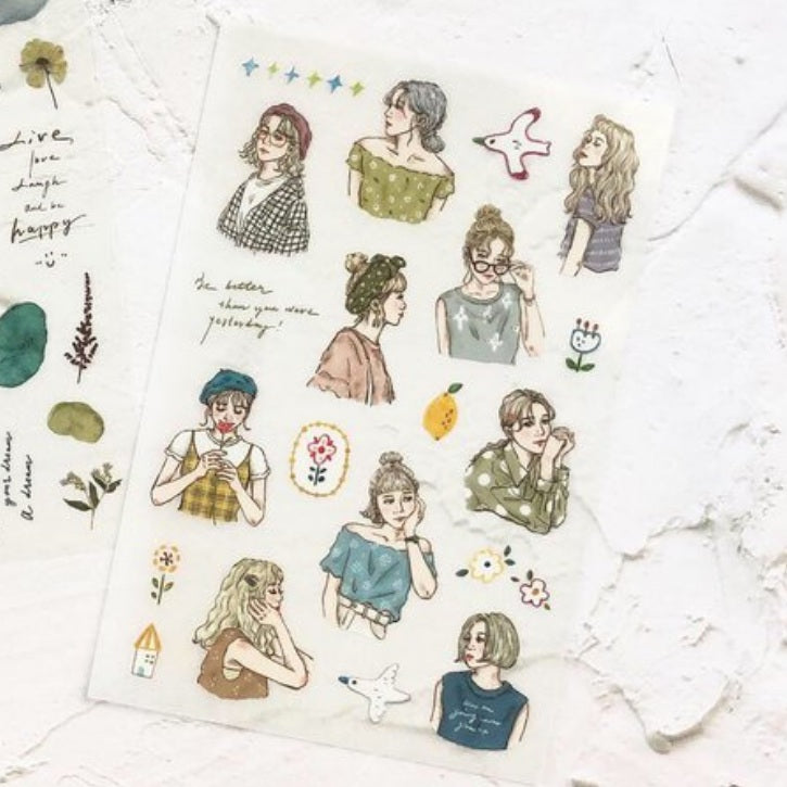 Transfer Stickers | Color Block