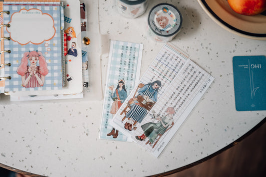 La Dolce Vita Transparent Bookmark (3 designs)