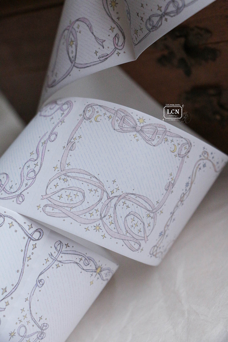 Memo Roll | peel-and-stick: Bow Frames (5cm)