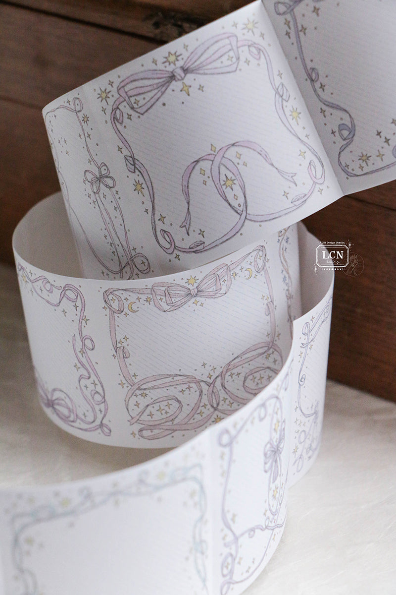 Memo Roll | peel-and-stick: Bow Frames (5cm)
