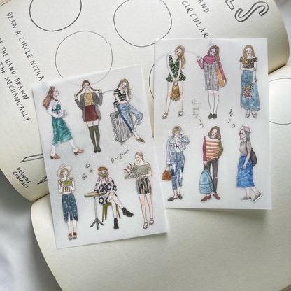 Transfer Stickers | Girls