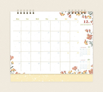 (PRE ORDER) Meow Illustration 2027 The Perfect Home Monthly Calendar