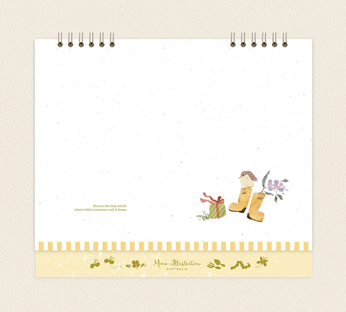 (PRE ORDER) Meow Illustration 2027 The Perfect Home Monthly Calendar