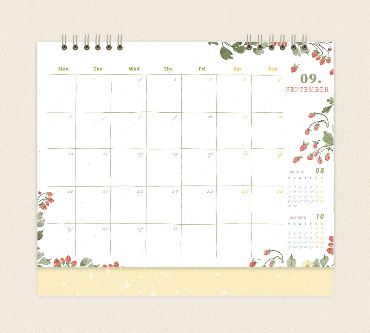 (PRE ORDER) Meow Illustration 2027 The Perfect Home Monthly Calendar