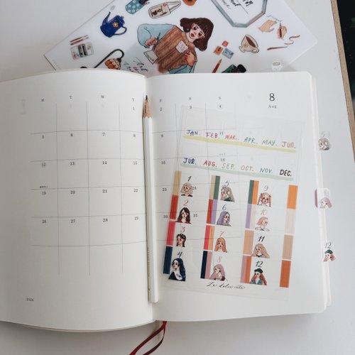 Clear Stickers | Elegant woman gallery (index)