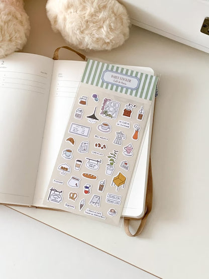 Maison de Summer Stickers | Daily Sticker - Cafe de Paris