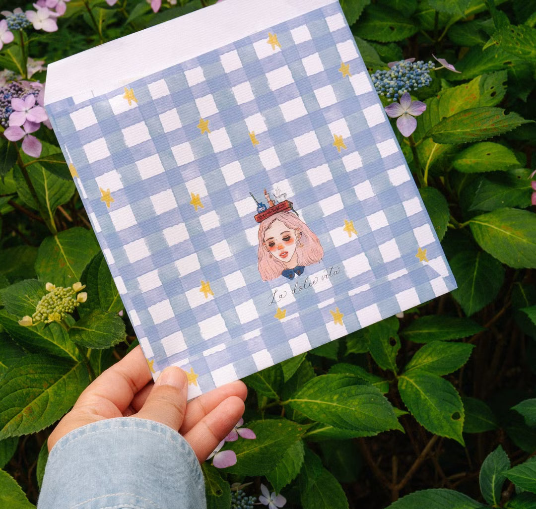 La Dolce Vita Birthday Shaped Card | Make a Wish (with envelope and sealing sticker)