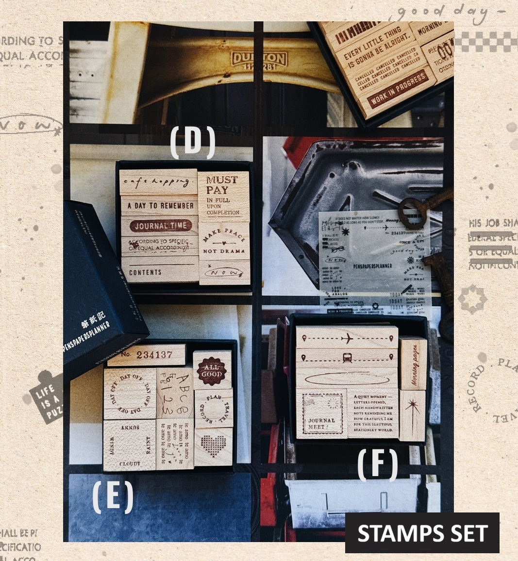 Stamps Set | Choose What Feels Right
