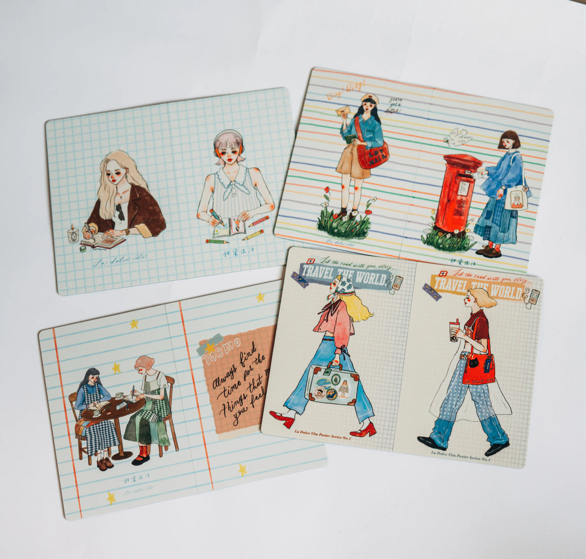 La Dolce Vita x IMAT Foldable Cutting Mat | Journal with Me (4 designs - book style)
