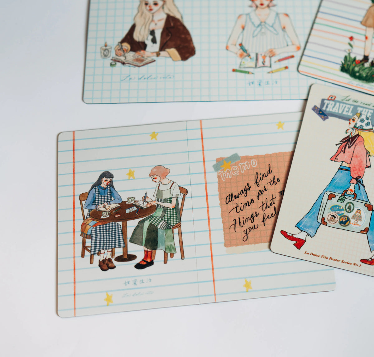 La Dolce Vita x IMAT Foldable Cutting Mat | Journal with Me (4 designs - book style)