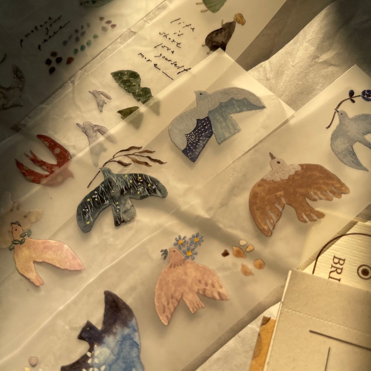 PET Tape | Bird Island (3cm)