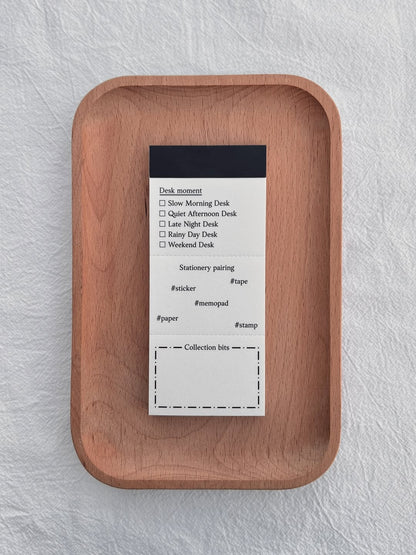 Memo pad | Desk Fragments