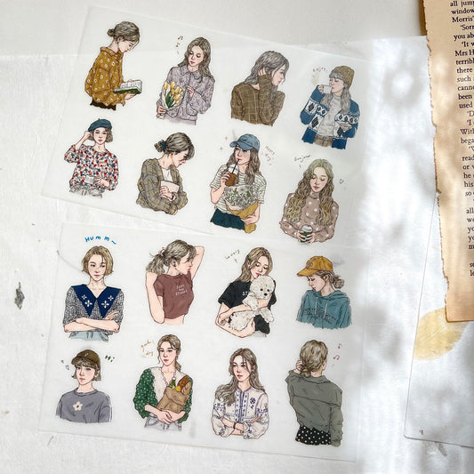 Transfer Stickers | no. 16