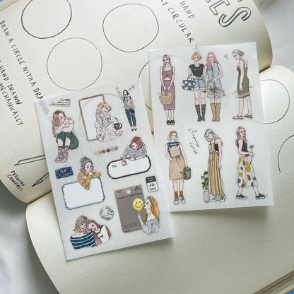 Transfer Stickers | Girls
