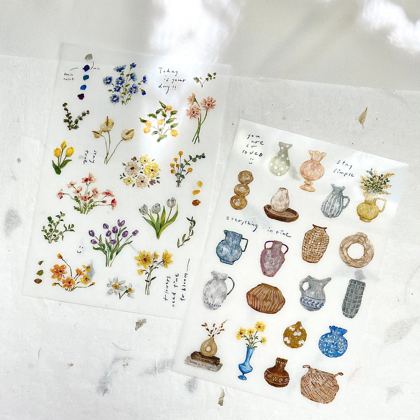 Transfer Stickers | Floral