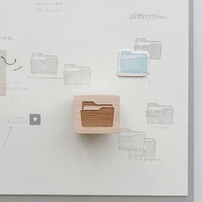 Phavourite.co | Rubber Stamp - Folder icon