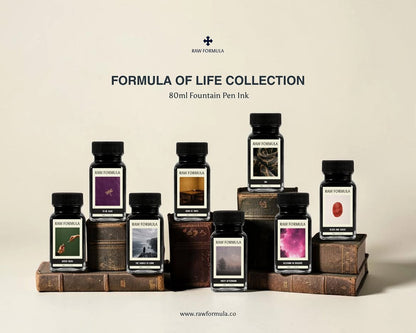 (PRE ORDER) Raw Formula Fountain Pen Ink | Formula of Life Collection 80mL (8 colors)