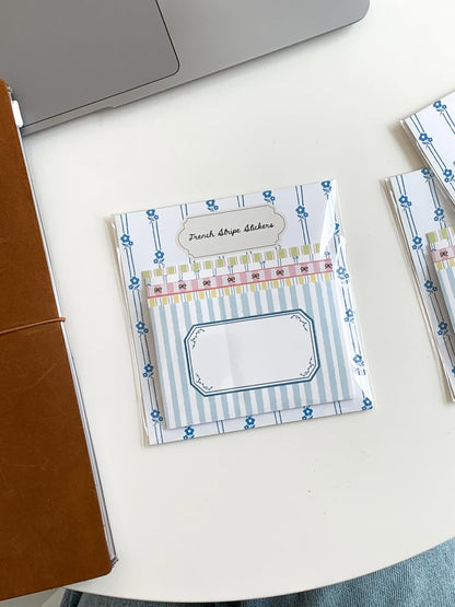 Label Stickers | French Stripe