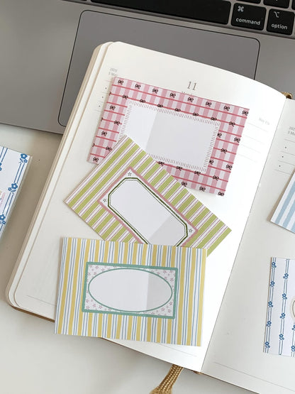 Label Stickers | French Stripe