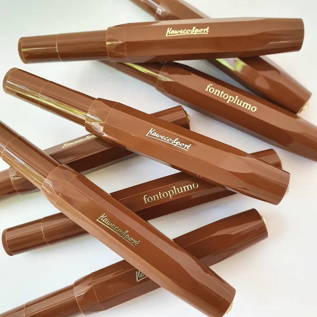 Fontoplumo Exclusive | Sport Fountain Pen Chocolate Silver/Gold (2022)