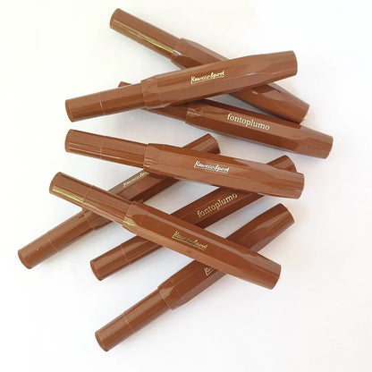Fontoplumo Exclusive | Sport Fountain Pen Chocolate Silver/Gold (2022)
