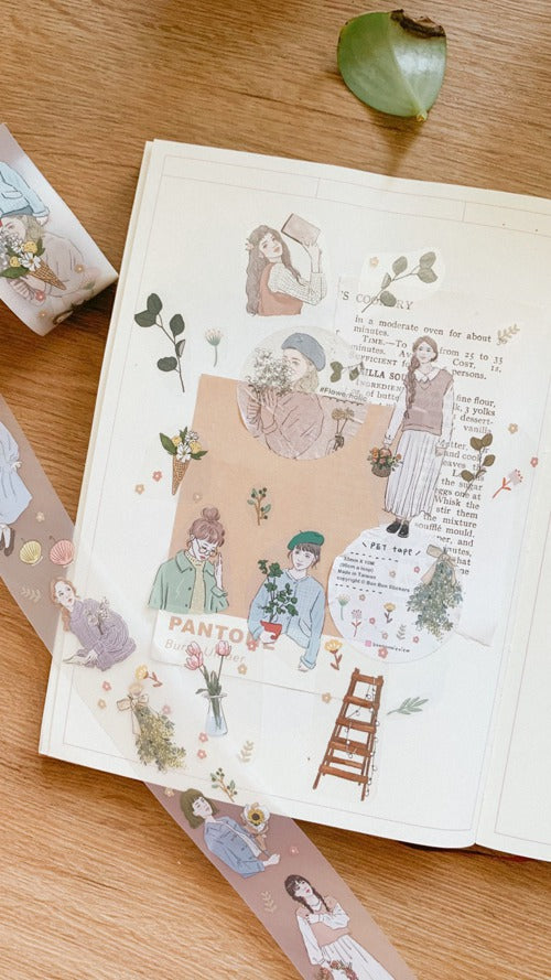 PET Tape | #Flowerholic (3.3cm)