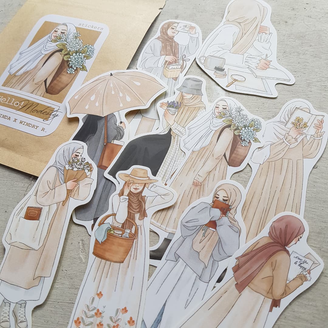 Sticker Pack | Hello! Modesty