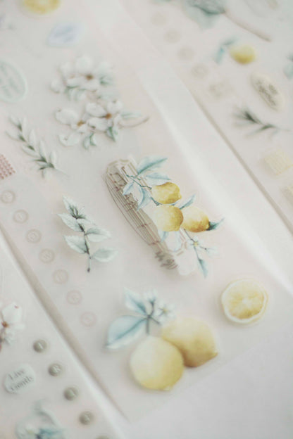 Die-cut Matte PET Tape | Journey in Golden Light (5cm)