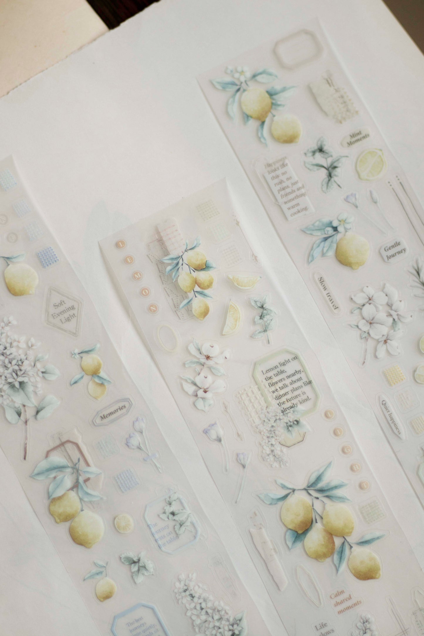 Die-cut Matte PET Tape | Journey in Golden Light (5cm)
