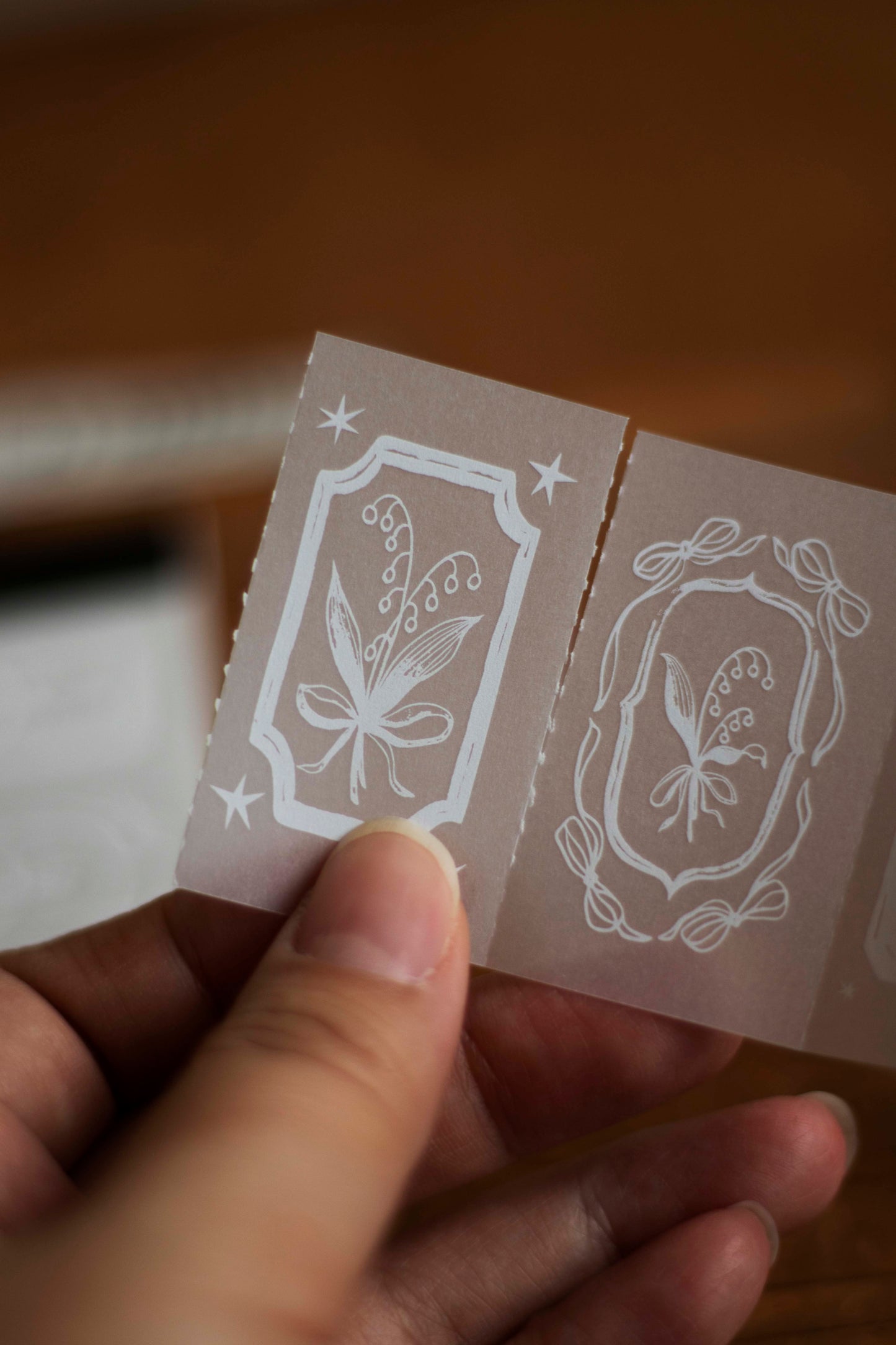 Tracing Paper Memo Pad | Lily of the Valley Collection – Specimen Room