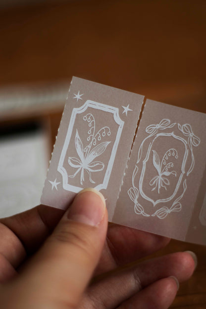 Tracing Paper Memo Pad | Lily of the Valley Collection – Specimen Room