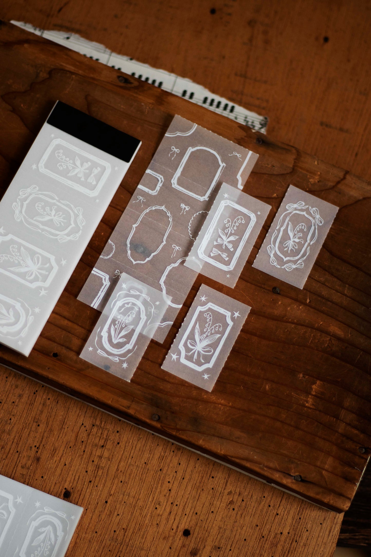 Tracing Paper Memo Pad | Lily of the Valley Collection – Specimen Room