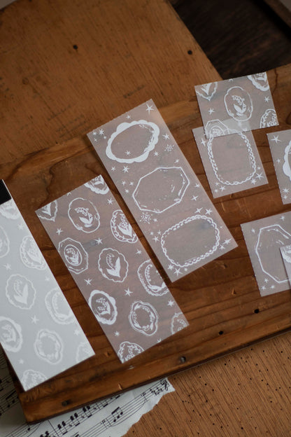 Tracing Paper Memo Pad | Lily of the Valley Collection – Flower Tray