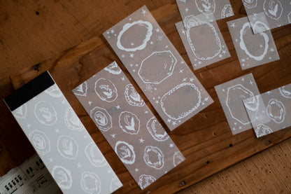 Tracing Paper Memo Pad | Lily of the Valley Collection – Flower Tray