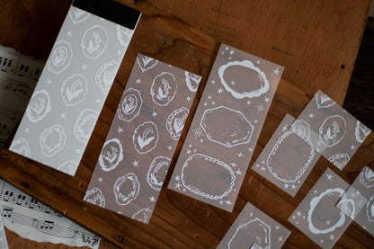 Tracing Paper Memo Pad | Lily of the Valley Collection – Flower Tray