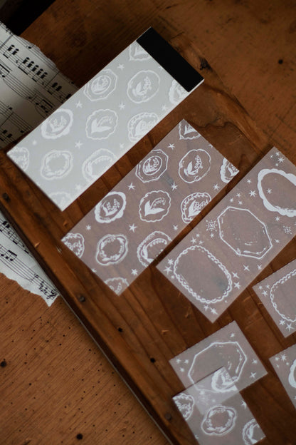 Tracing Paper Memo Pad | Lily of the Valley Collection – Flower Tray