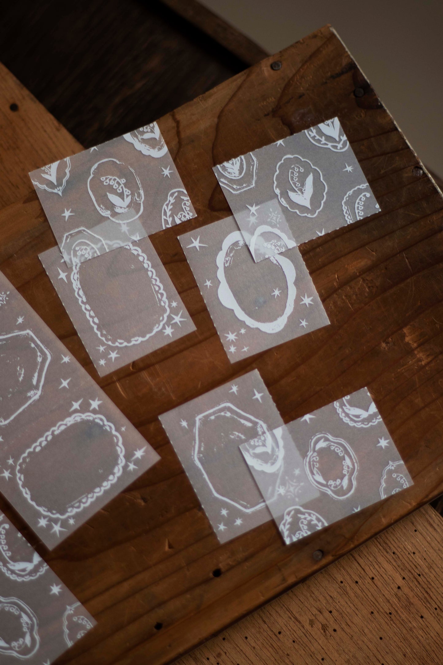 Tracing Paper Memo Pad | Lily of the Valley Collection – Flower Tray