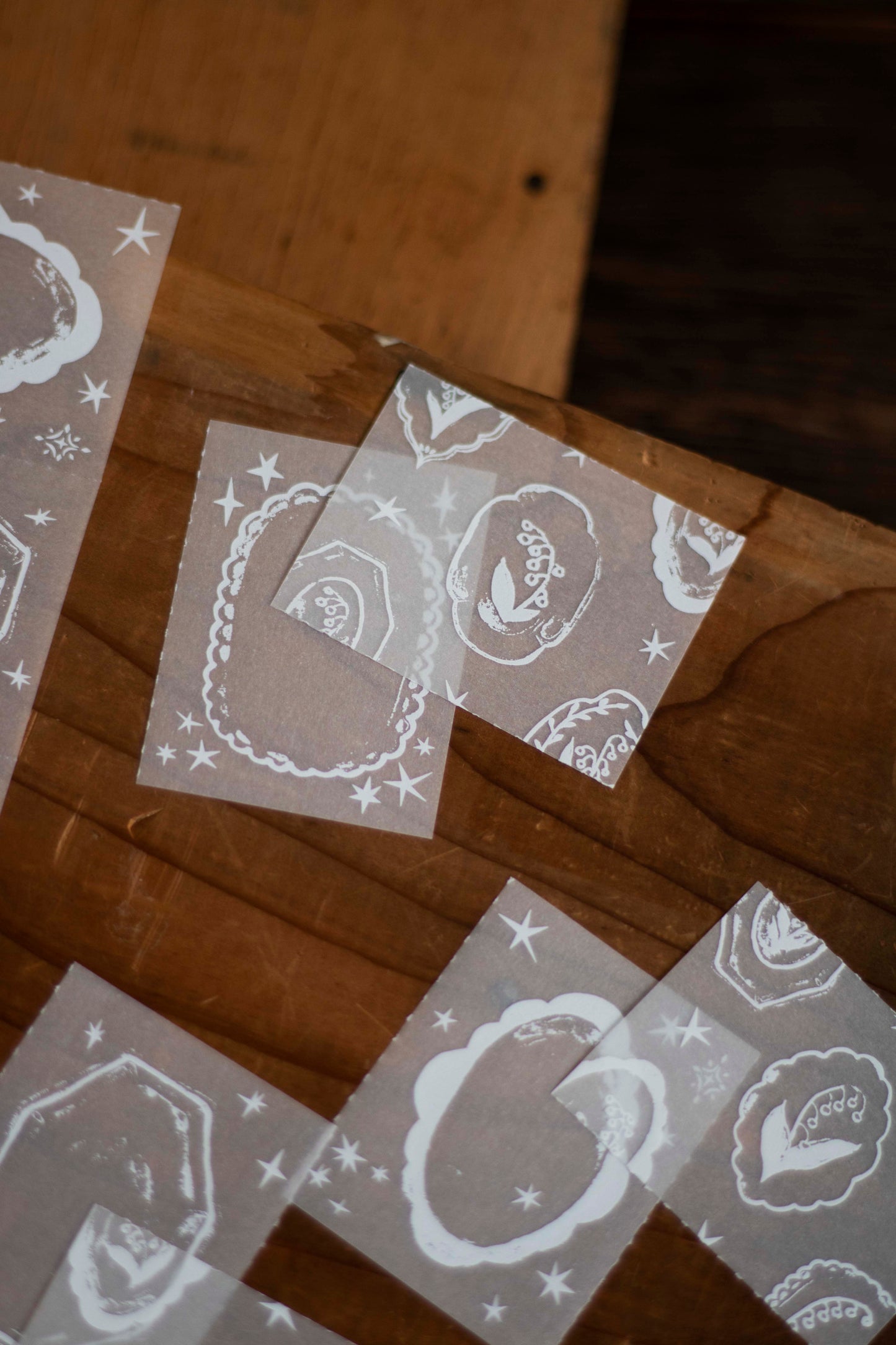 Tracing Paper Memo Pad | Lily of the Valley Collection – Flower Tray