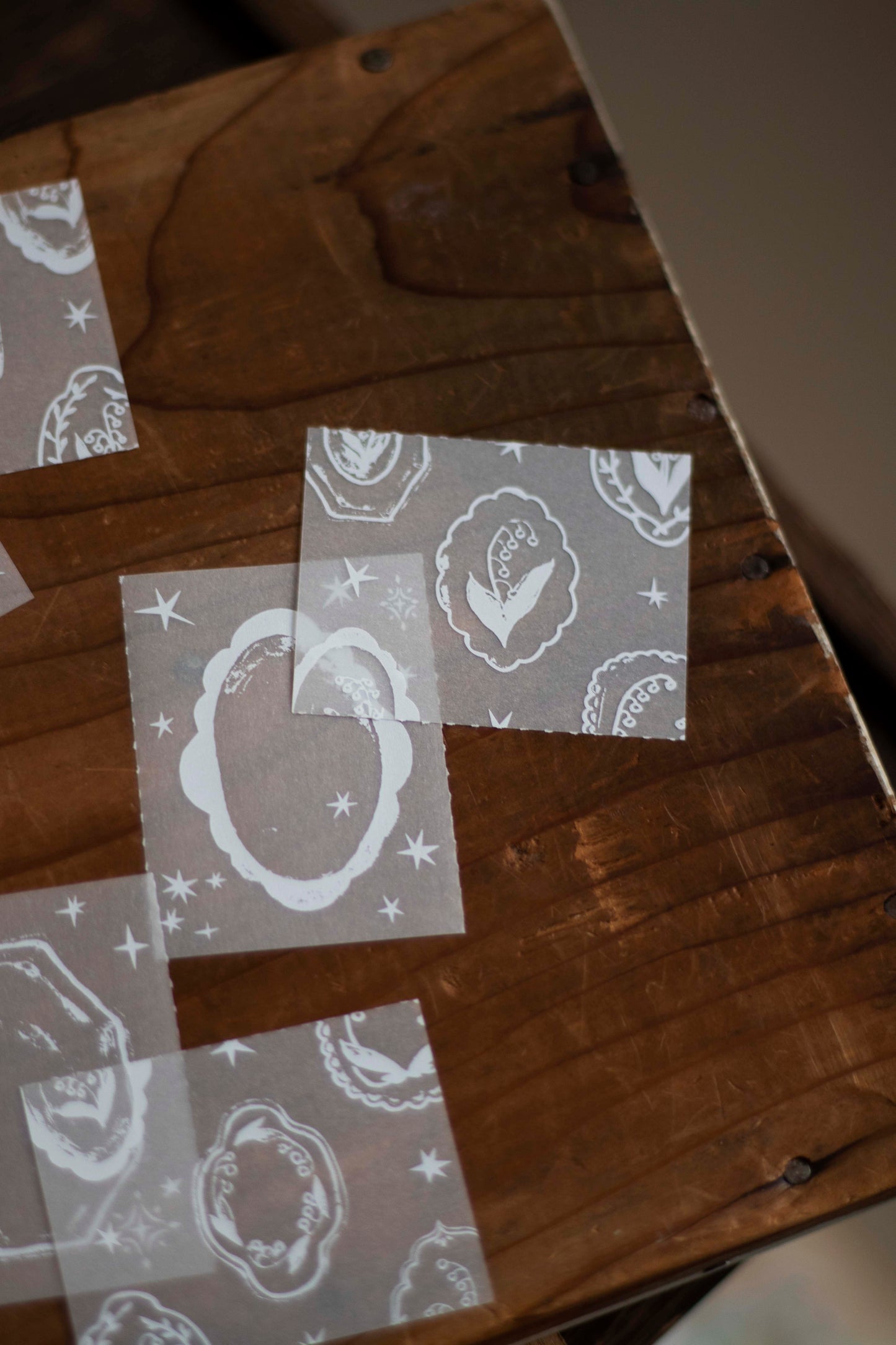 Tracing Paper Memo Pad | Lily of the Valley Collection – Flower Tray