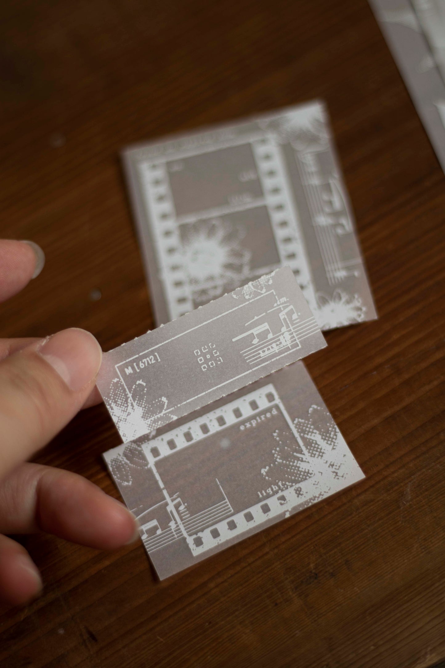 Loi Design Tracing Paper Memo Pad | Film Negative Collection