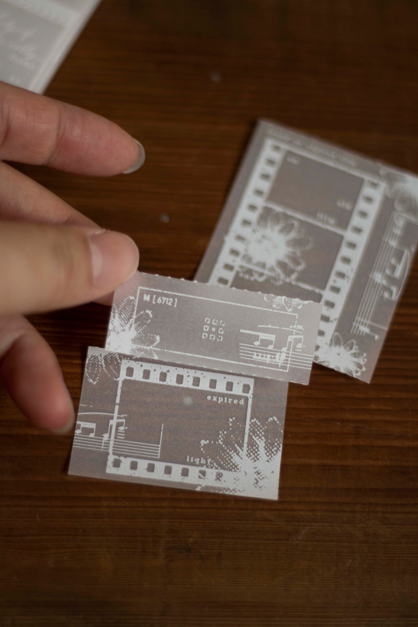 Loi Design Tracing Paper Memo Pad | Film Negative Collection